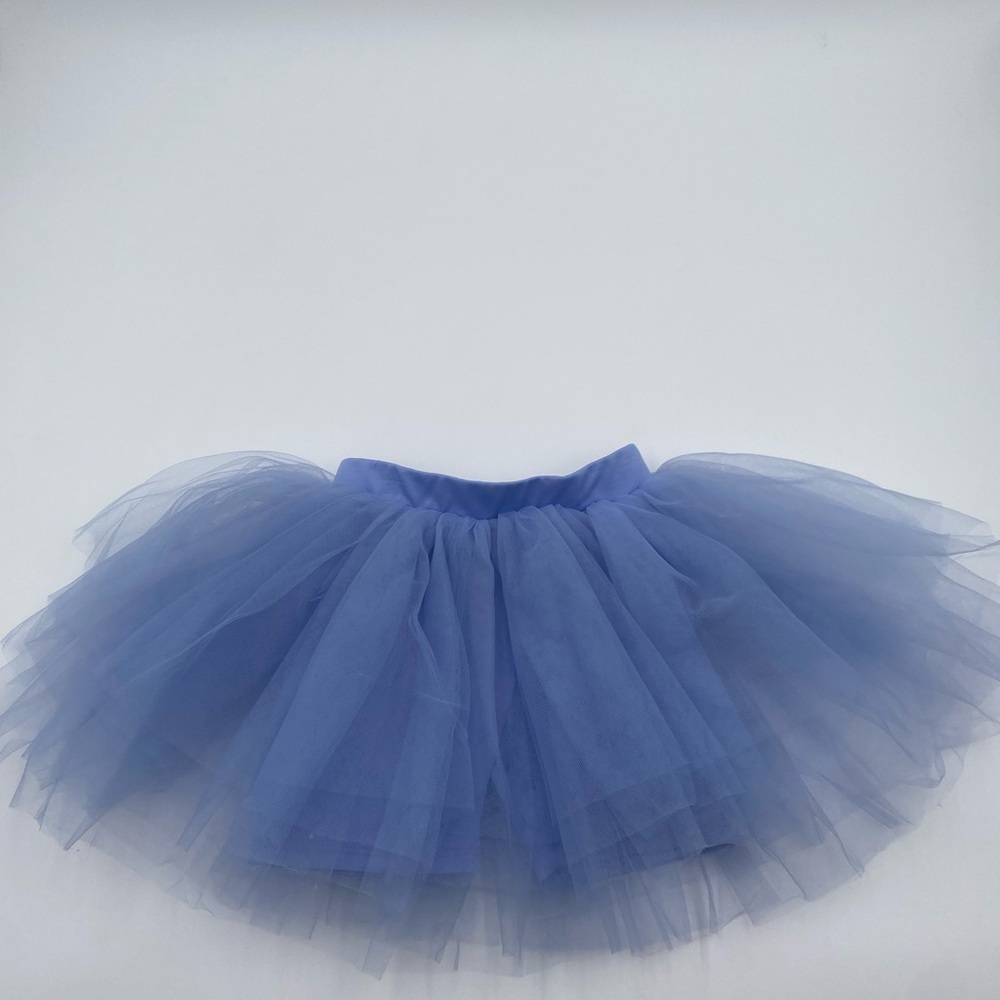 Kids Blue Tulle Skirt